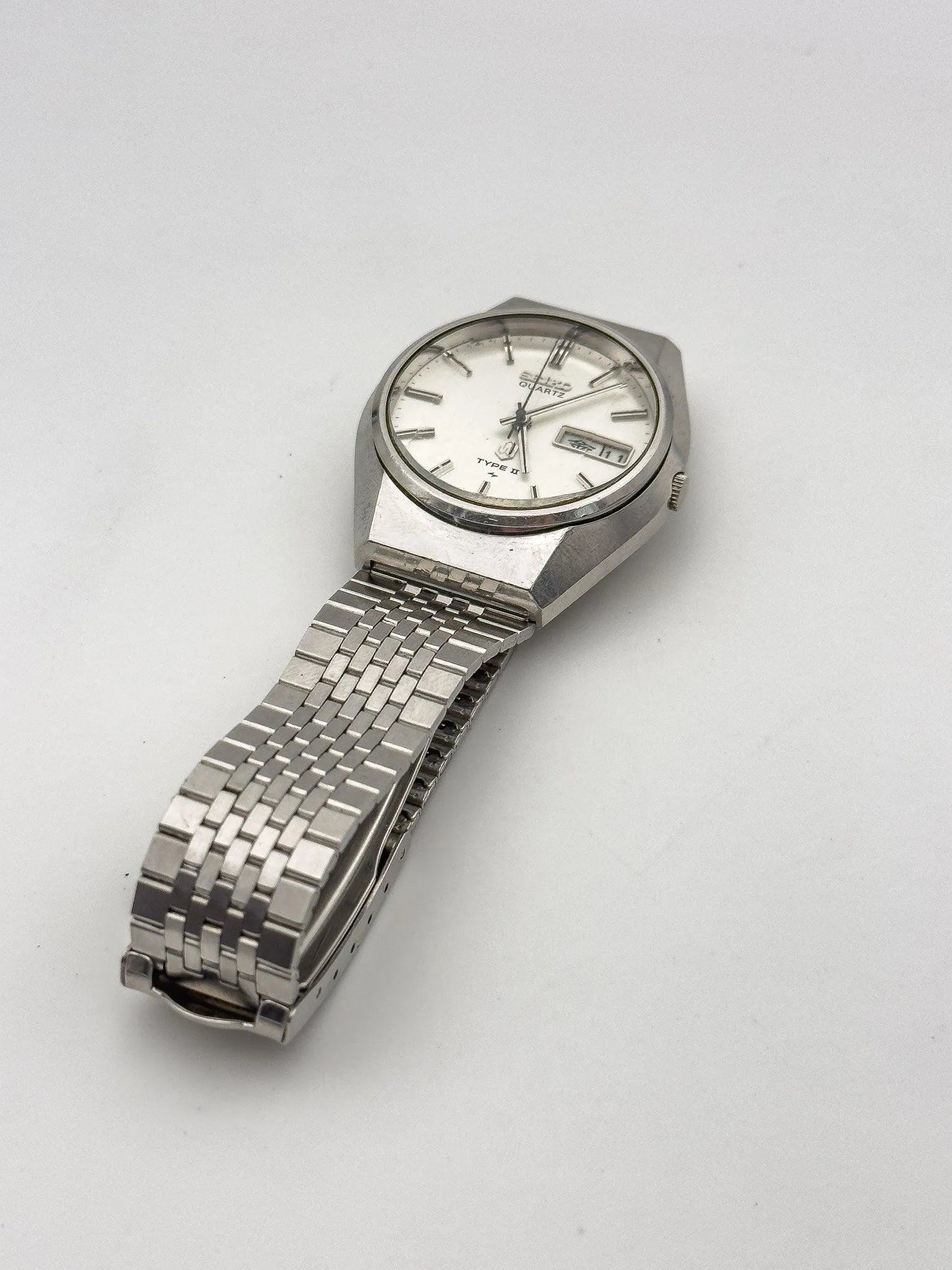 Seiko - Silver Facetted Kanji Daydate - 1976 - Atelier Victor