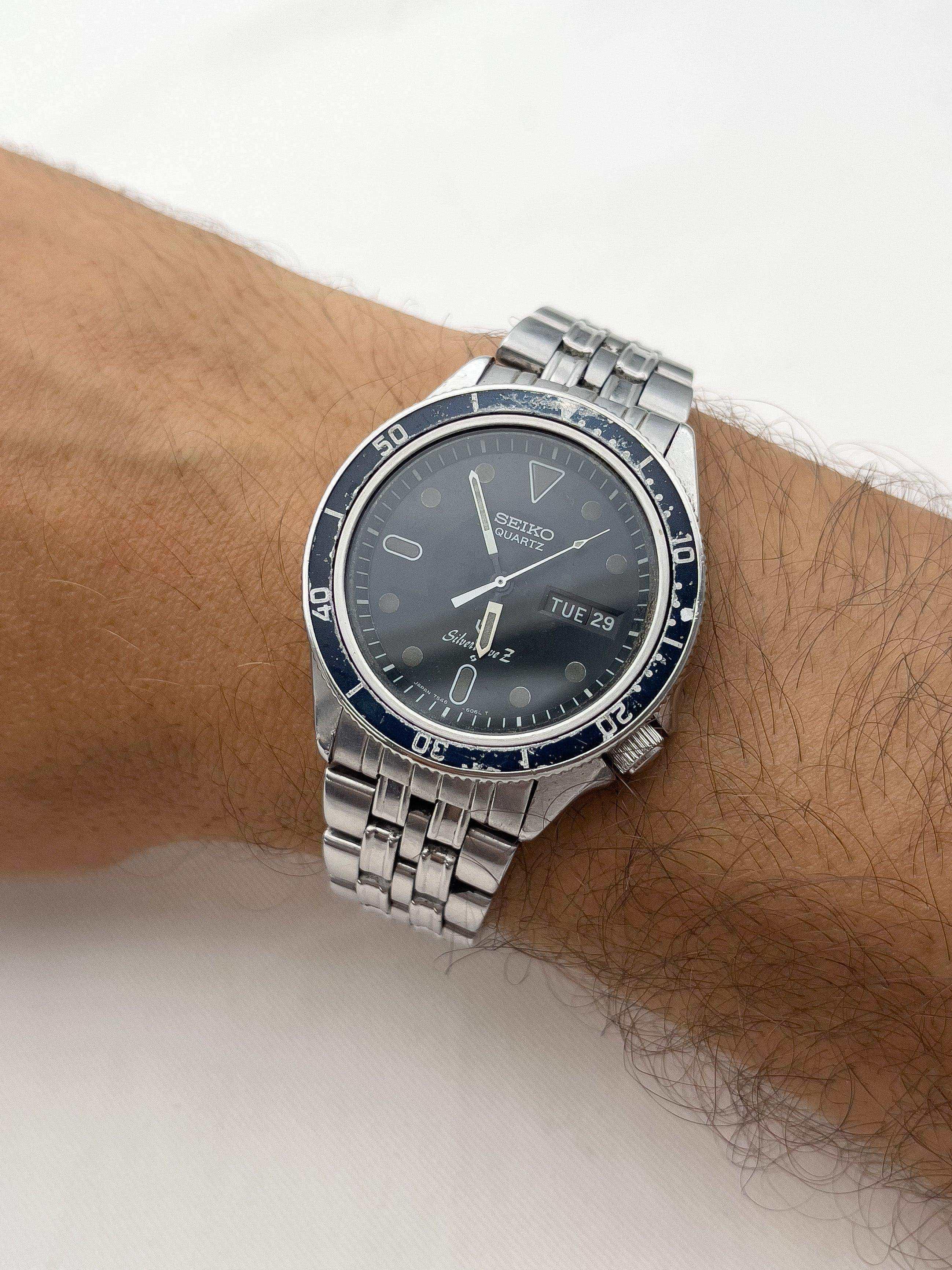 Seiko - Silverwave Blue Bezel - 1988 - Atelier Victor