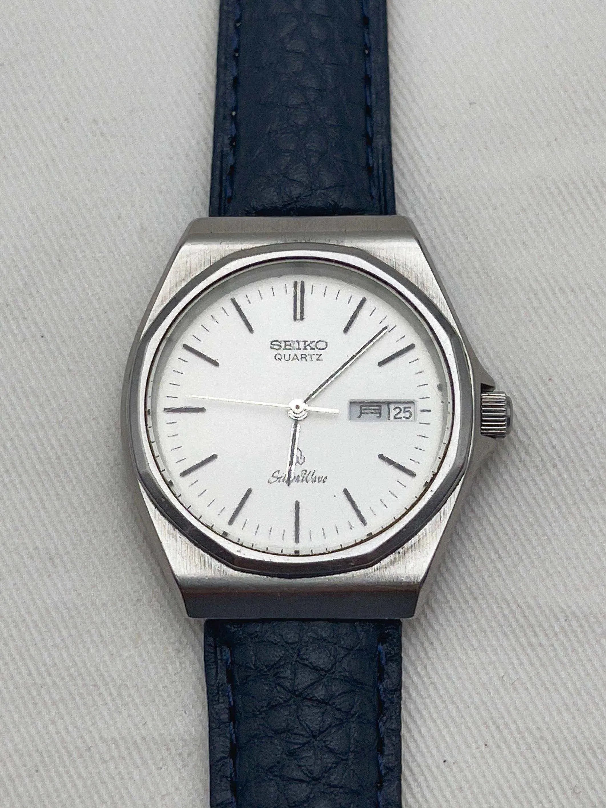 Seiko - Silverwave Kanji Daydate White - 1982 - Atelier Victor