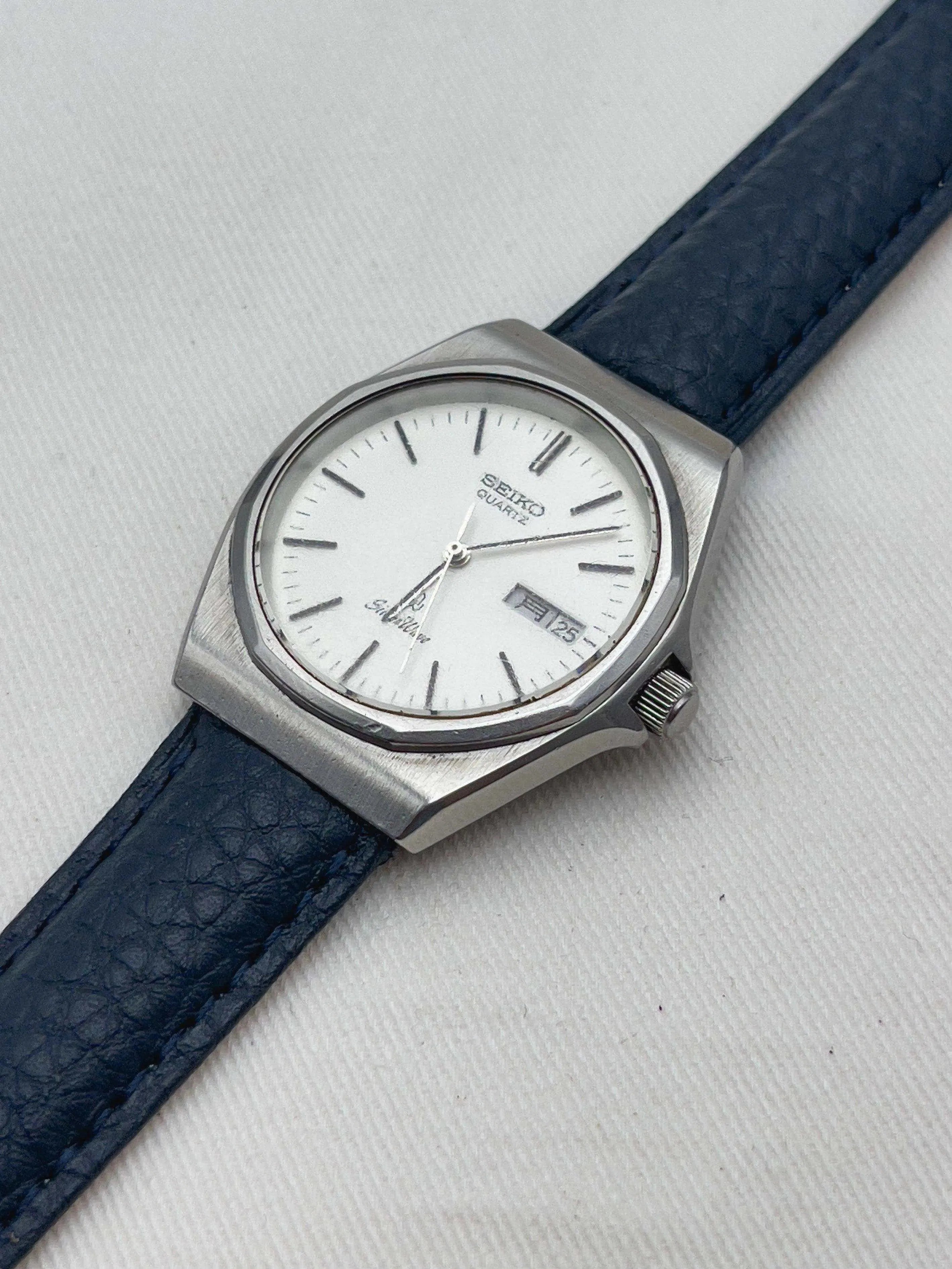 Seiko - Silverwave Kanji Daydate White - 1982 - Atelier Victor