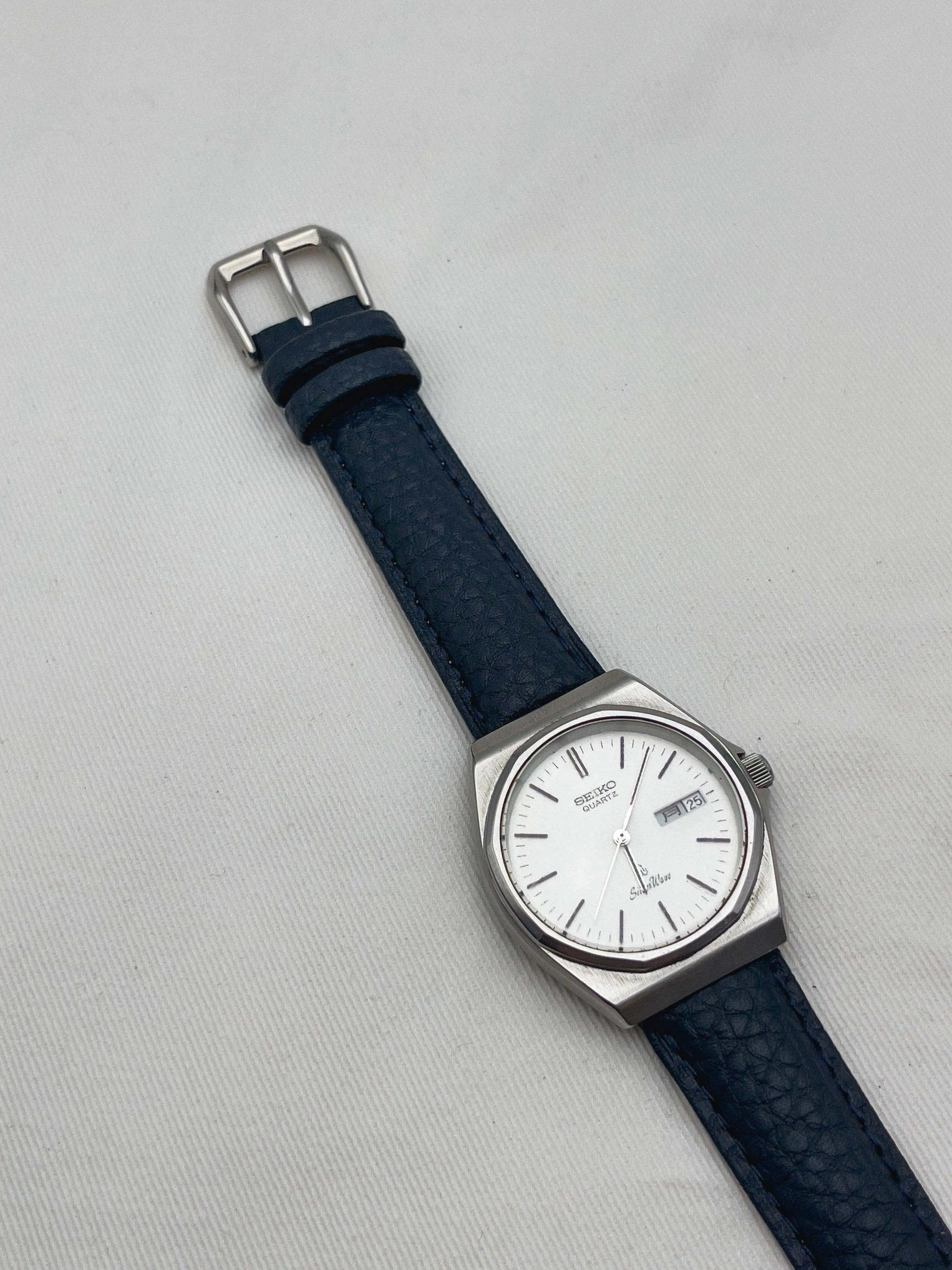 Seiko - Silverwave Kanji Daydate White - 1982 - Atelier Victor