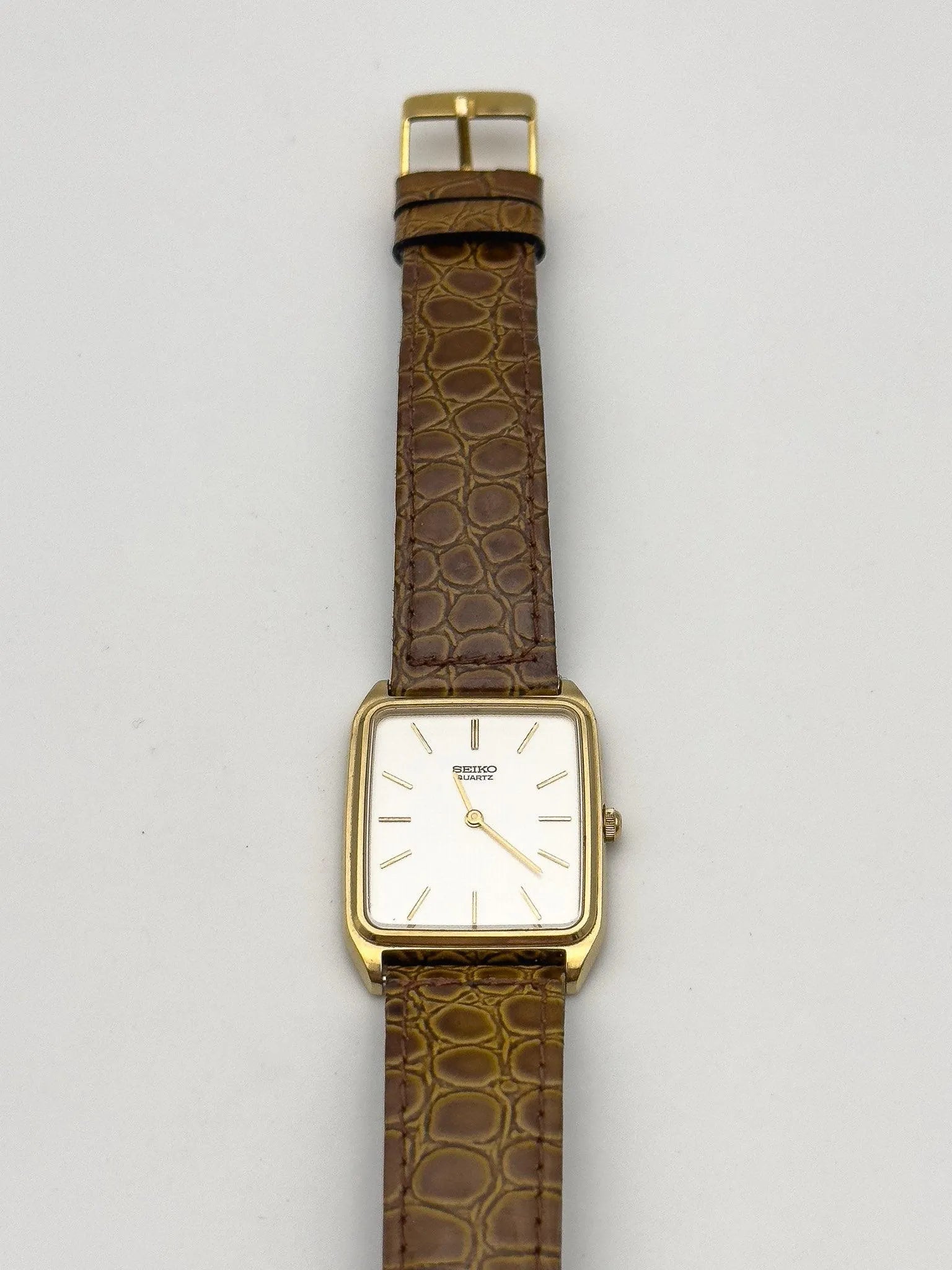 Seiko - Tank Large Gold - 1981 - Atelier Victor