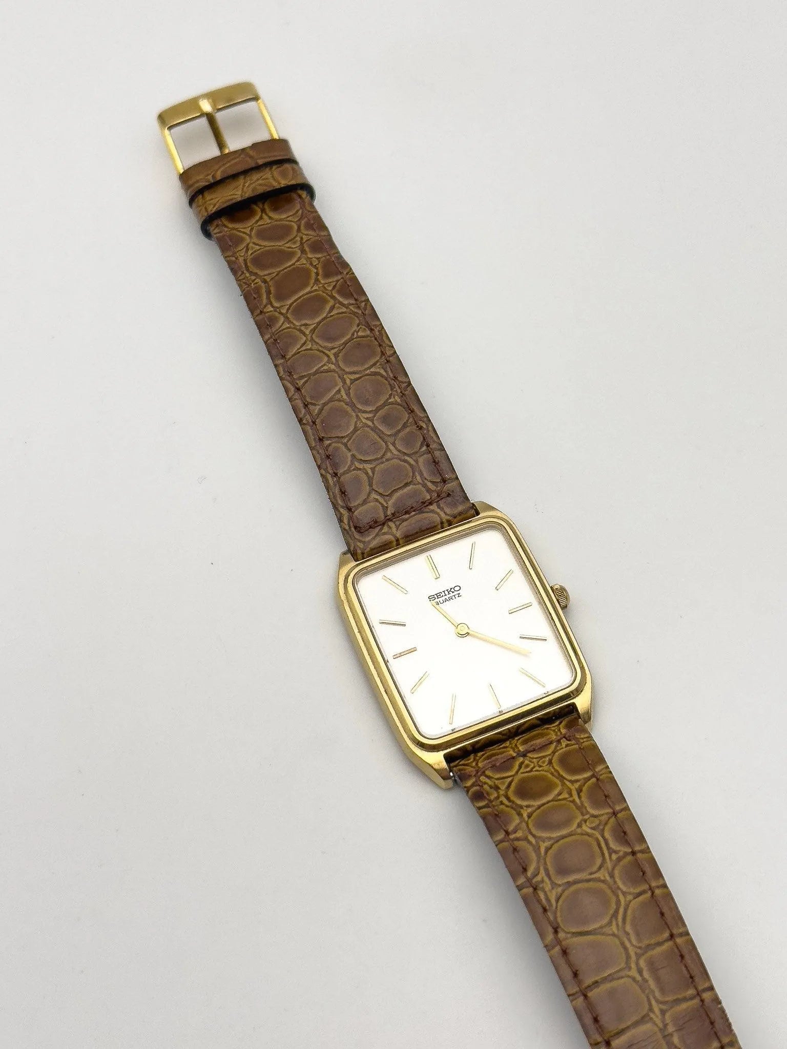 Seiko - Tank Large Gold - 1981 - Atelier Victor