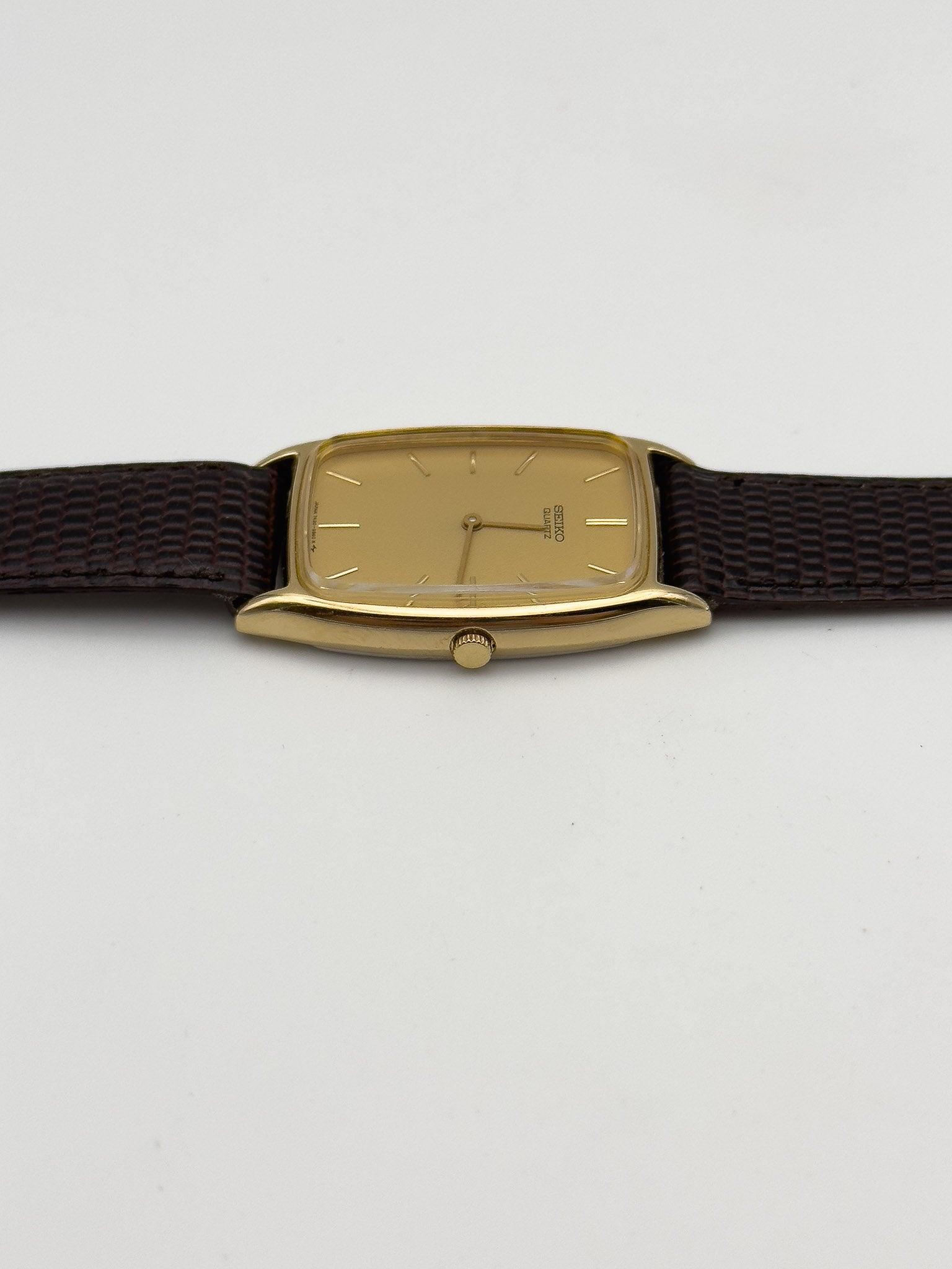 Seiko - Tonneau Gold NOS - 1984 - Atelier Victor