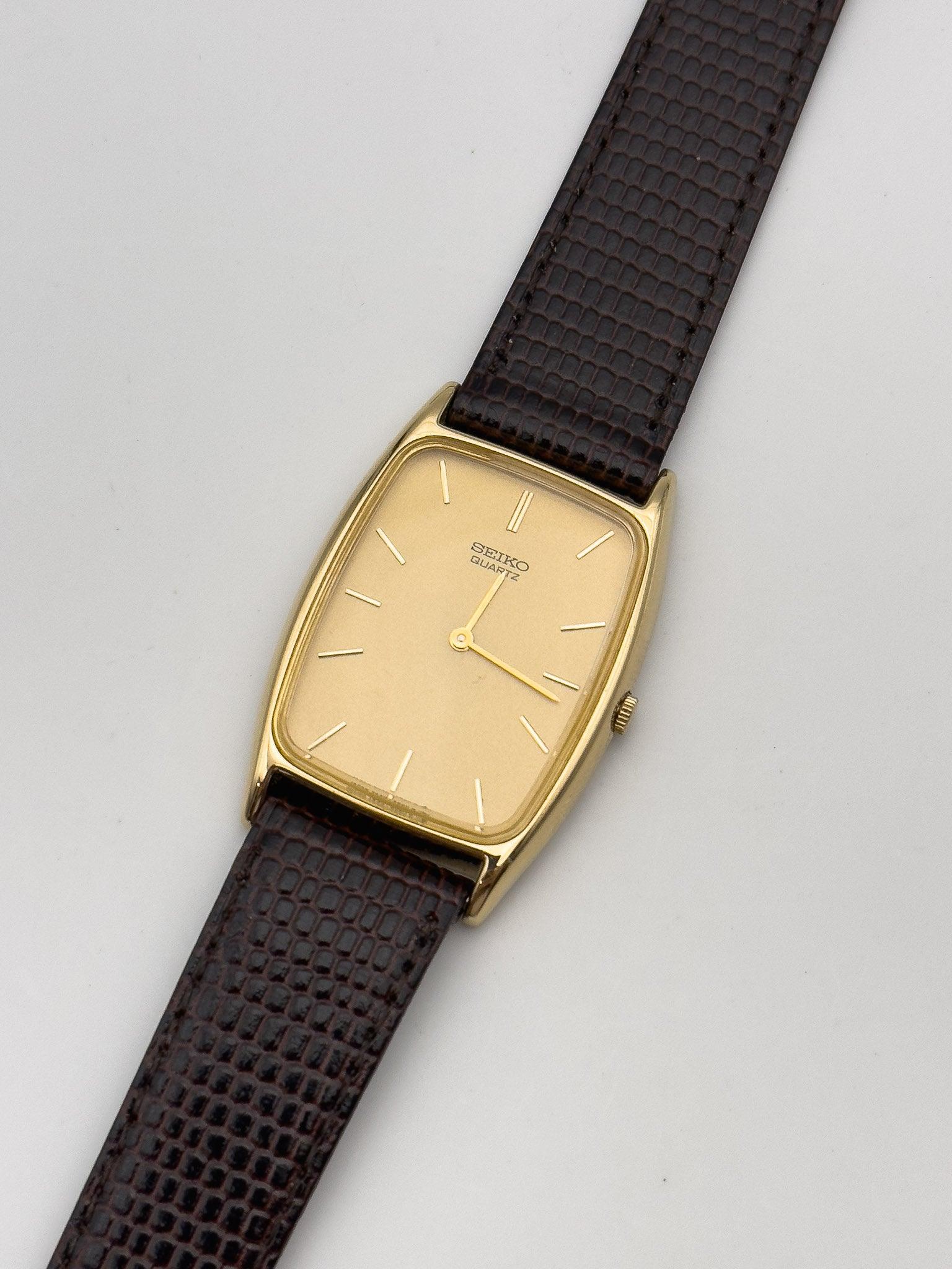 Seiko - Tonneau Gold NOS - 1984 - Atelier Victor