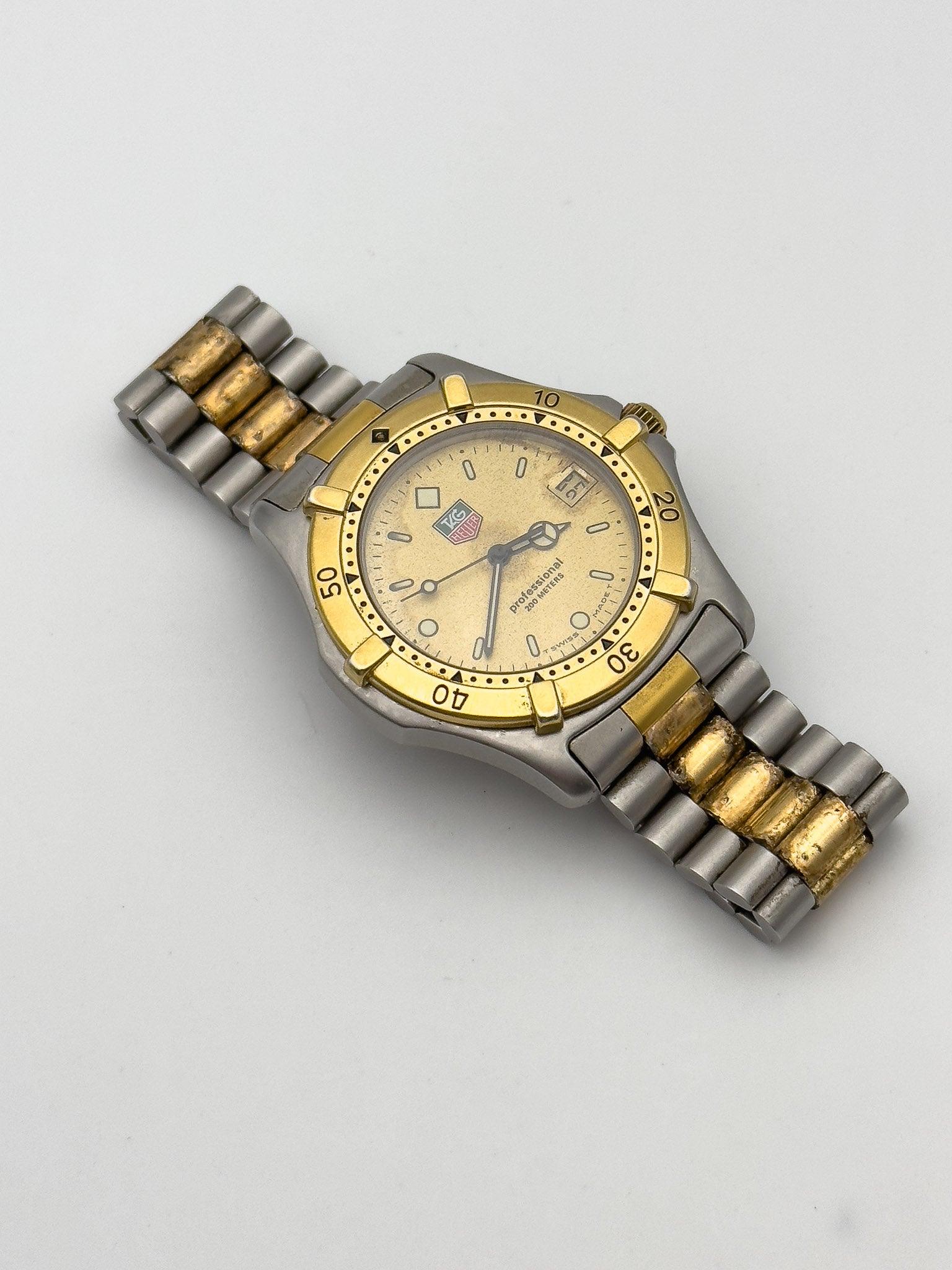 Tag Heuer - Professional 200M Steel & Gold - 1990's - Atelier Victor