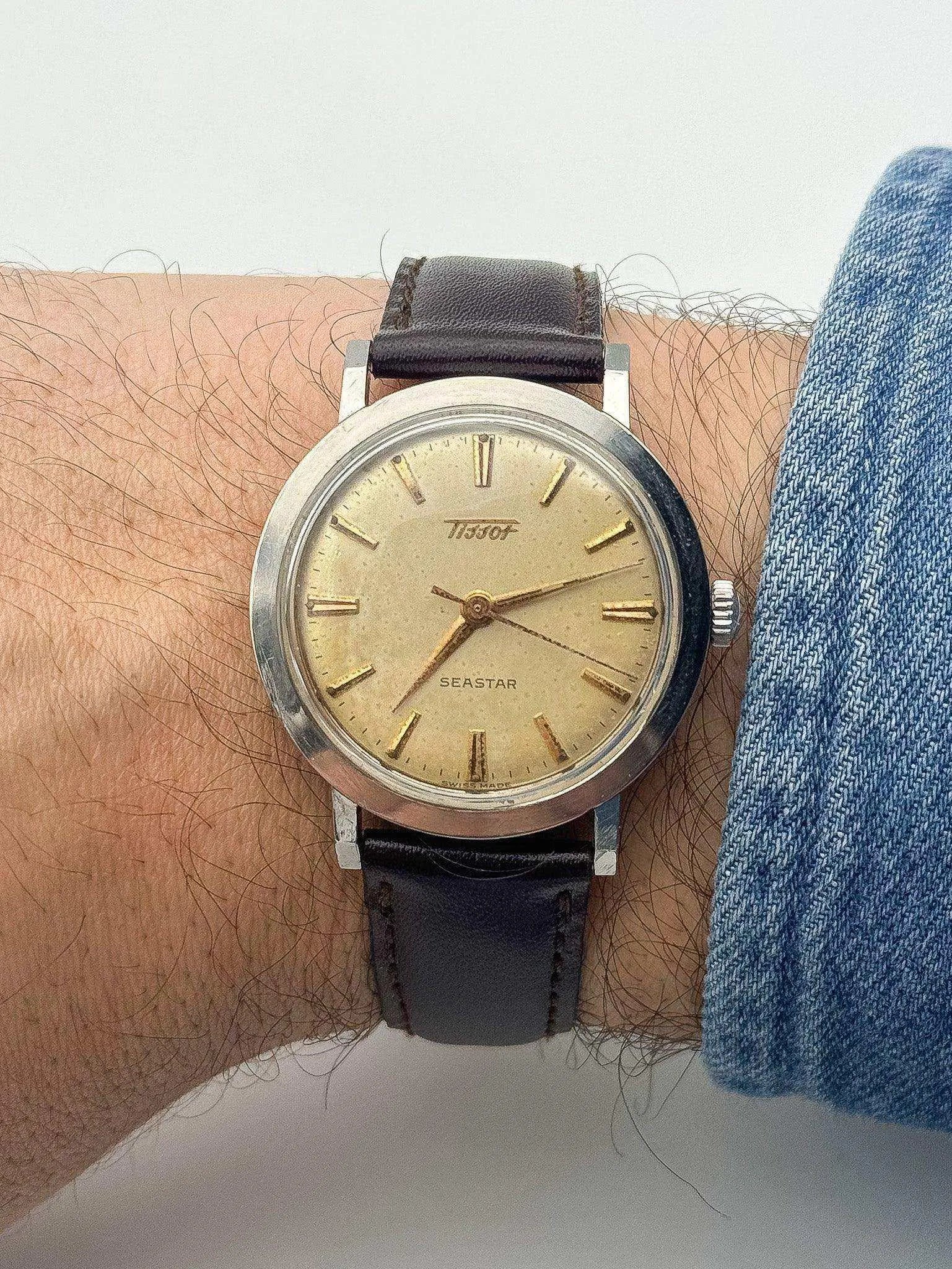 Tissot - Seastar Rose Gold Patina - 1950s - Atelier Victor