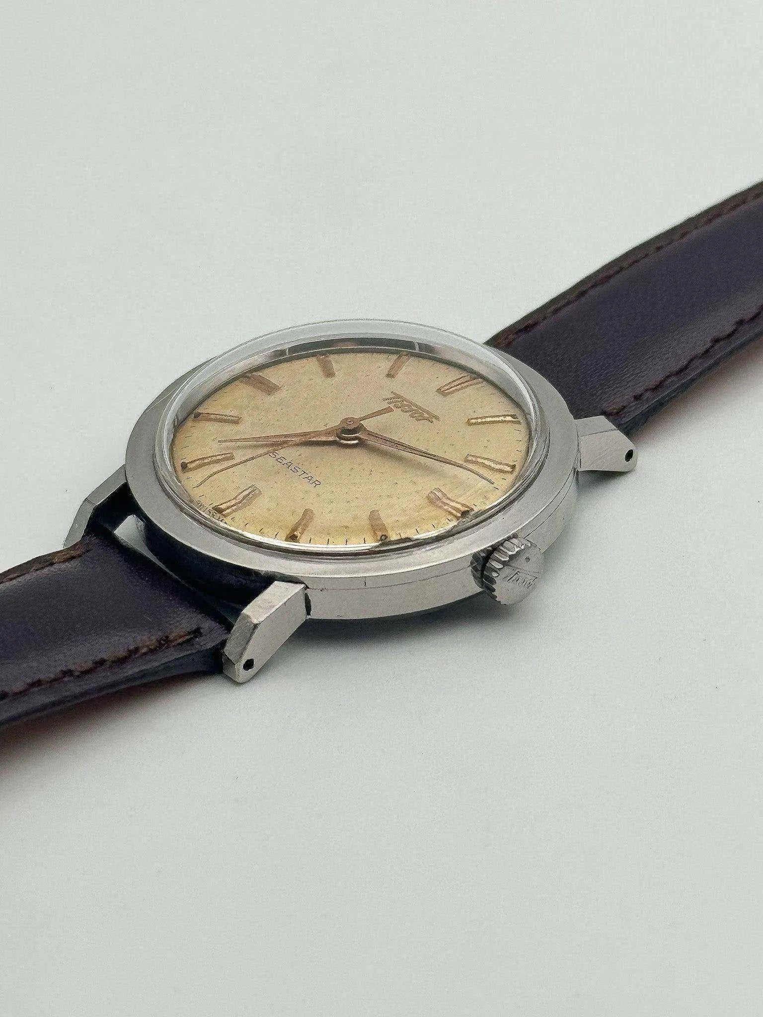 Tissot - Seastar Rose Gold Patina - 1950s - Atelier Victor