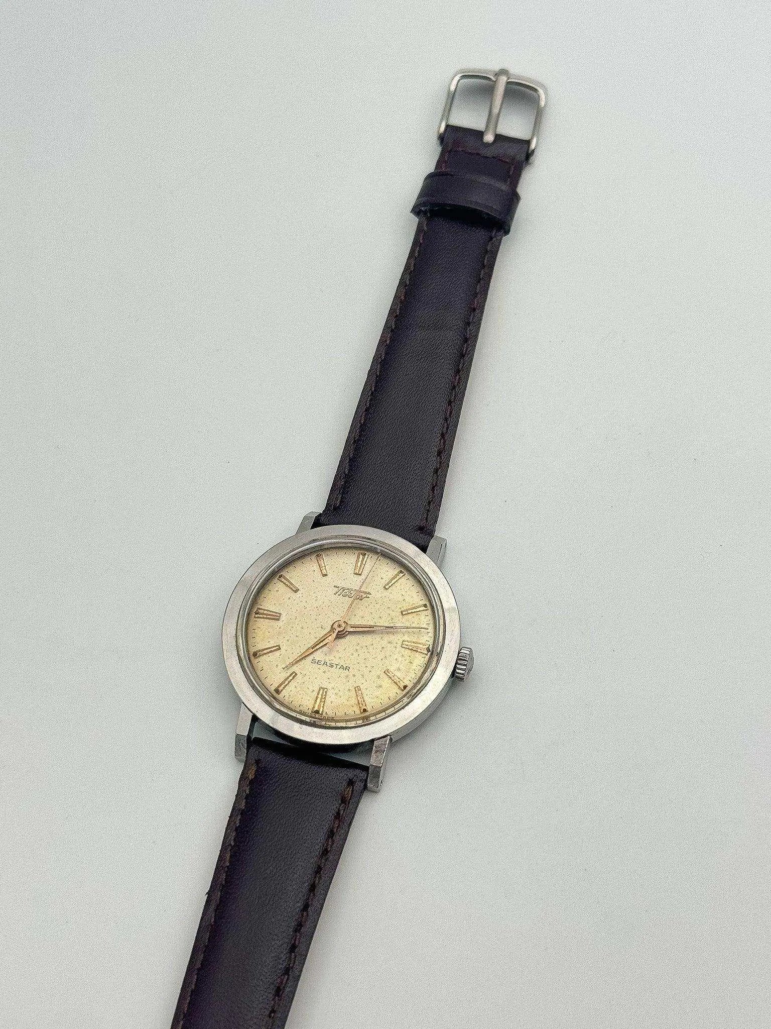 Tissot - Seastar Rose Gold Patina - 1950s - Atelier Victor