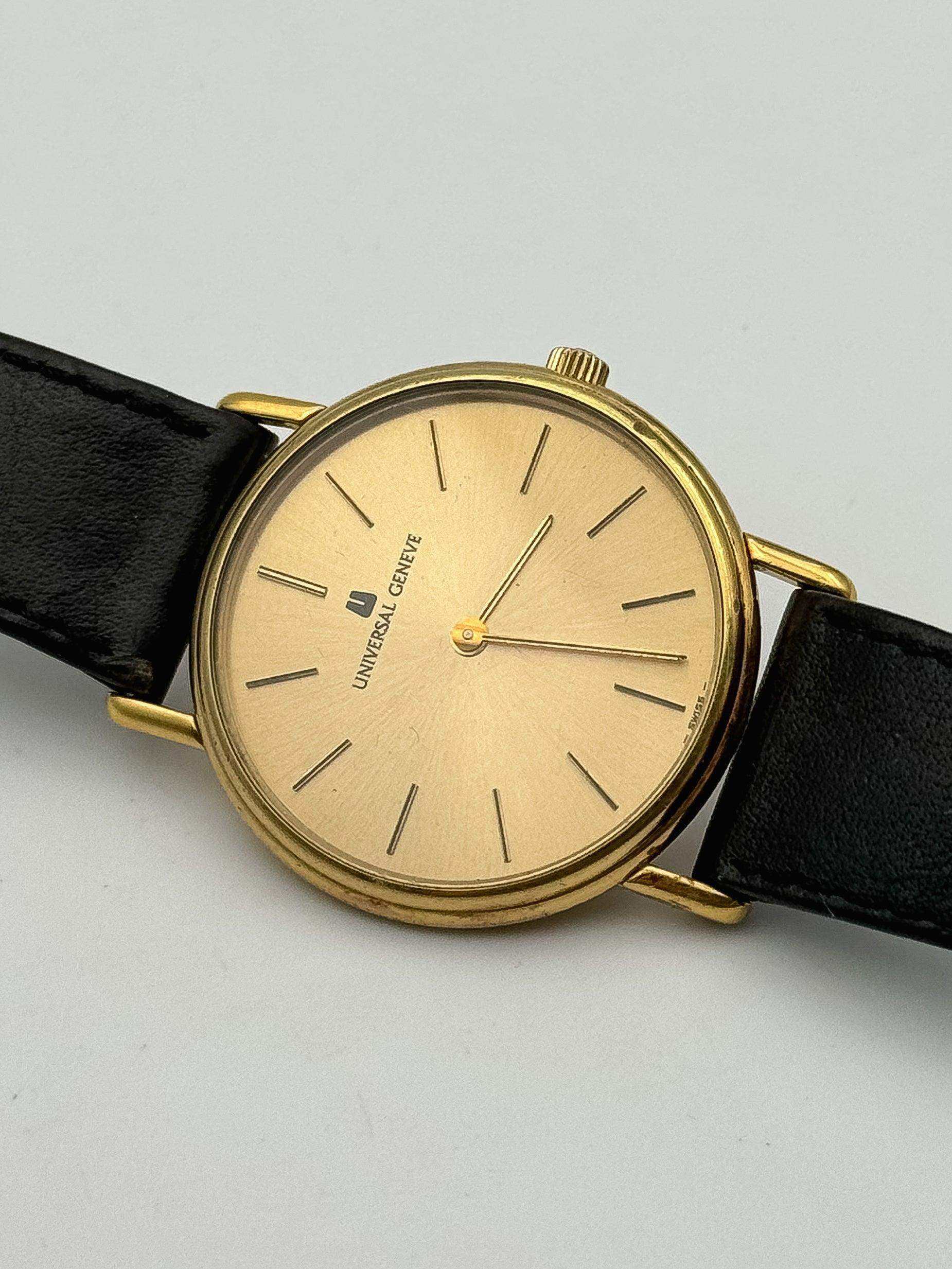 Universal Genève - Gold Dress Watch - 1970's - Atelier Victor