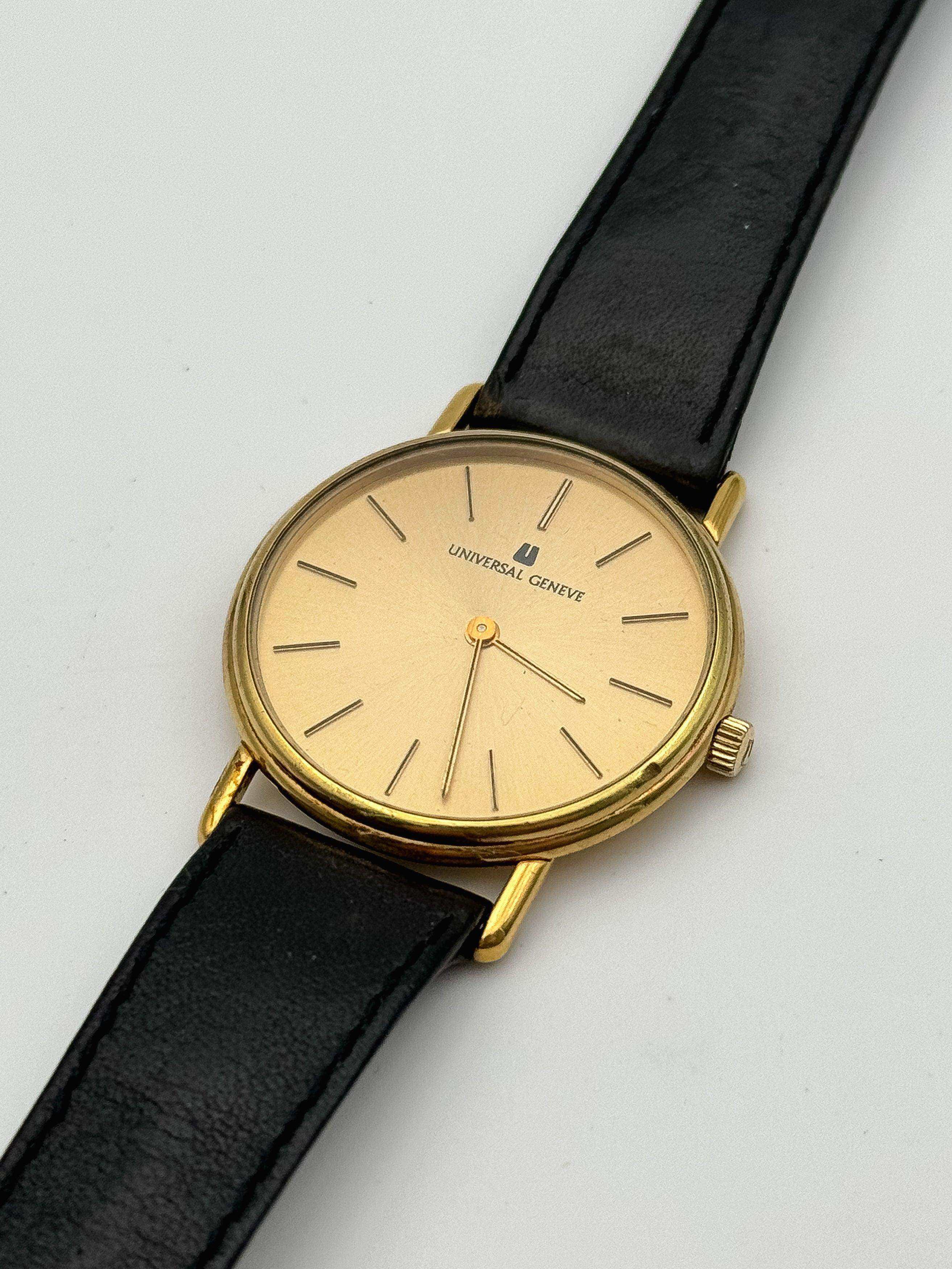 Universal Genève - Gold Dress Watch - 1970's - Atelier Victor