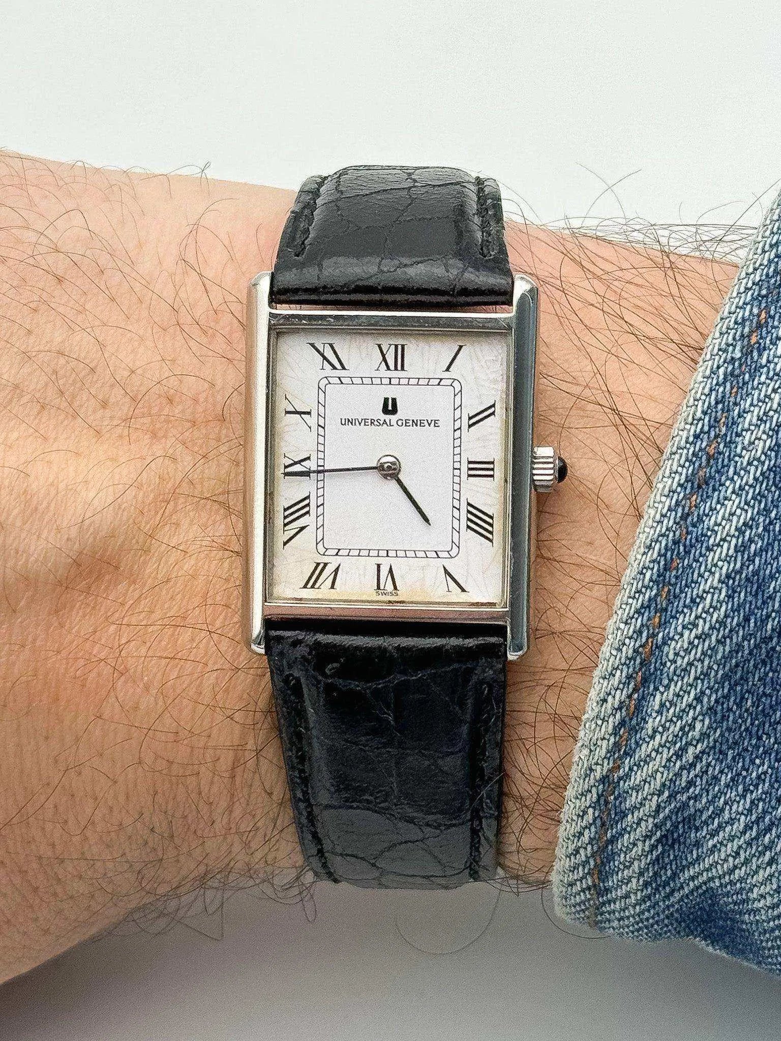 Universal Genève - Tank Spider White Dial - 1980s - Atelier Victor