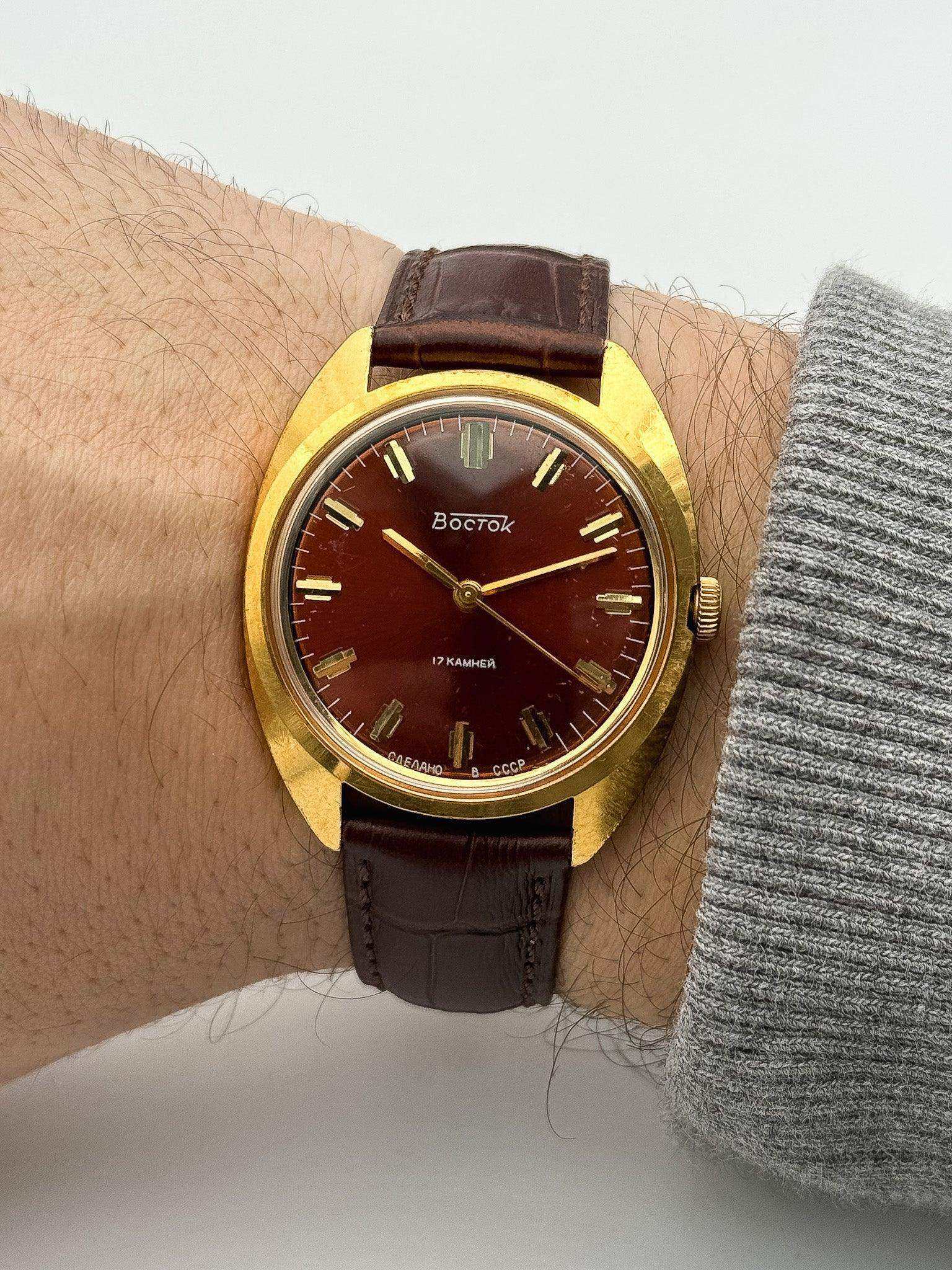 Vostok - Gold Red Dial - 1980’s - Atelier Victor