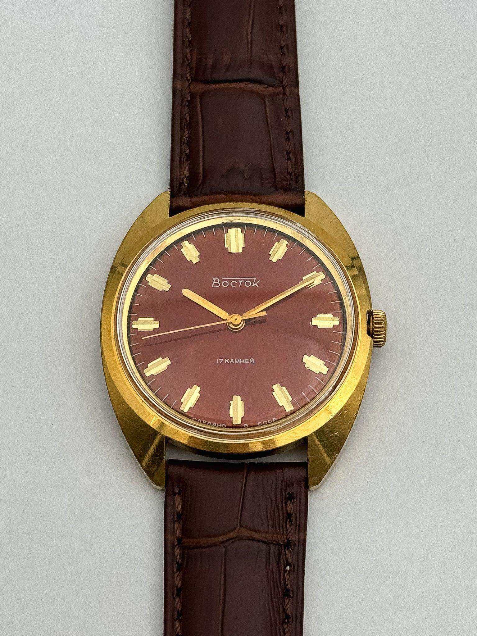Vostok - Gold Red Dial - 1980’s - Atelier Victor