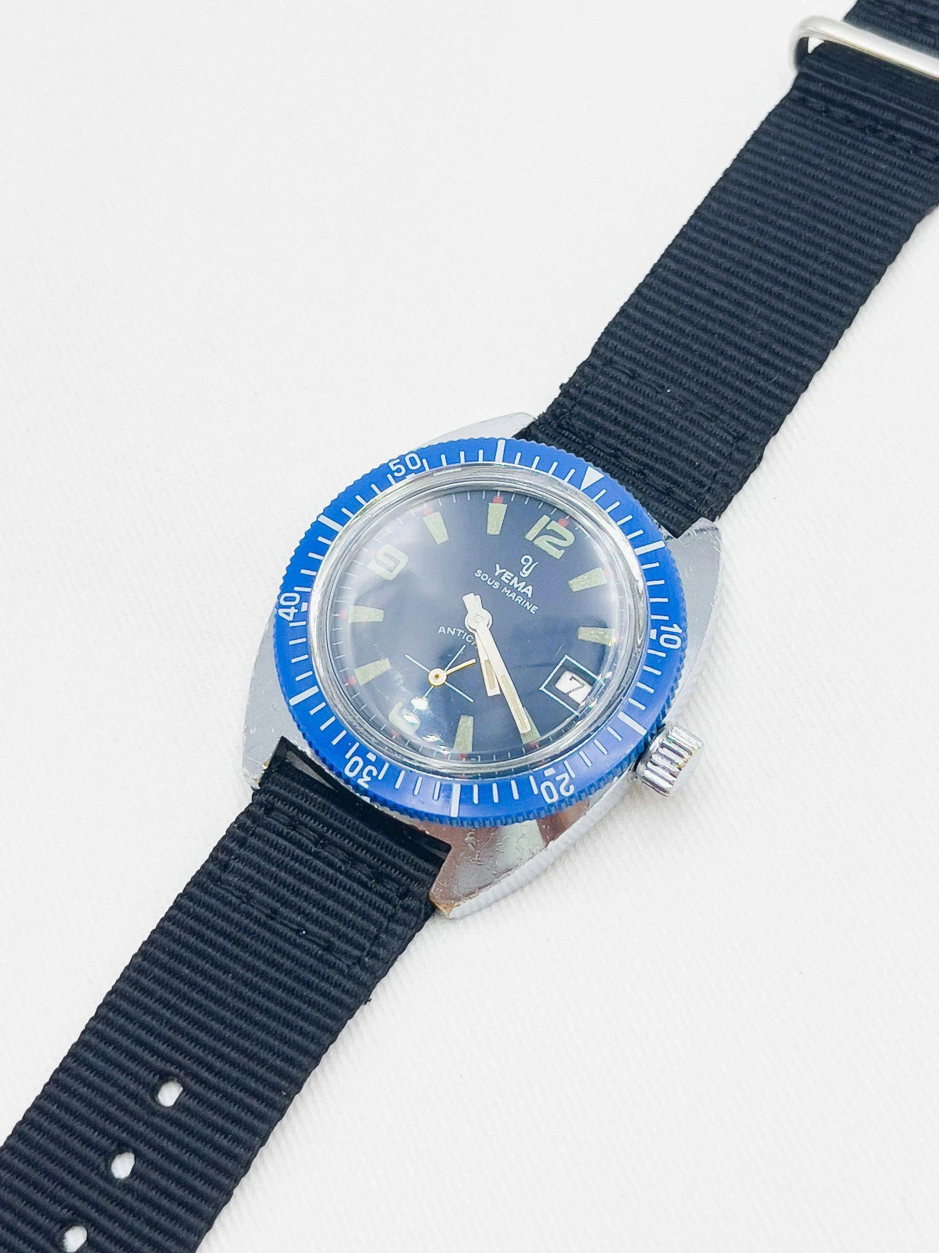 Yema - Diver Blue - 1960’s - Atelier Victor