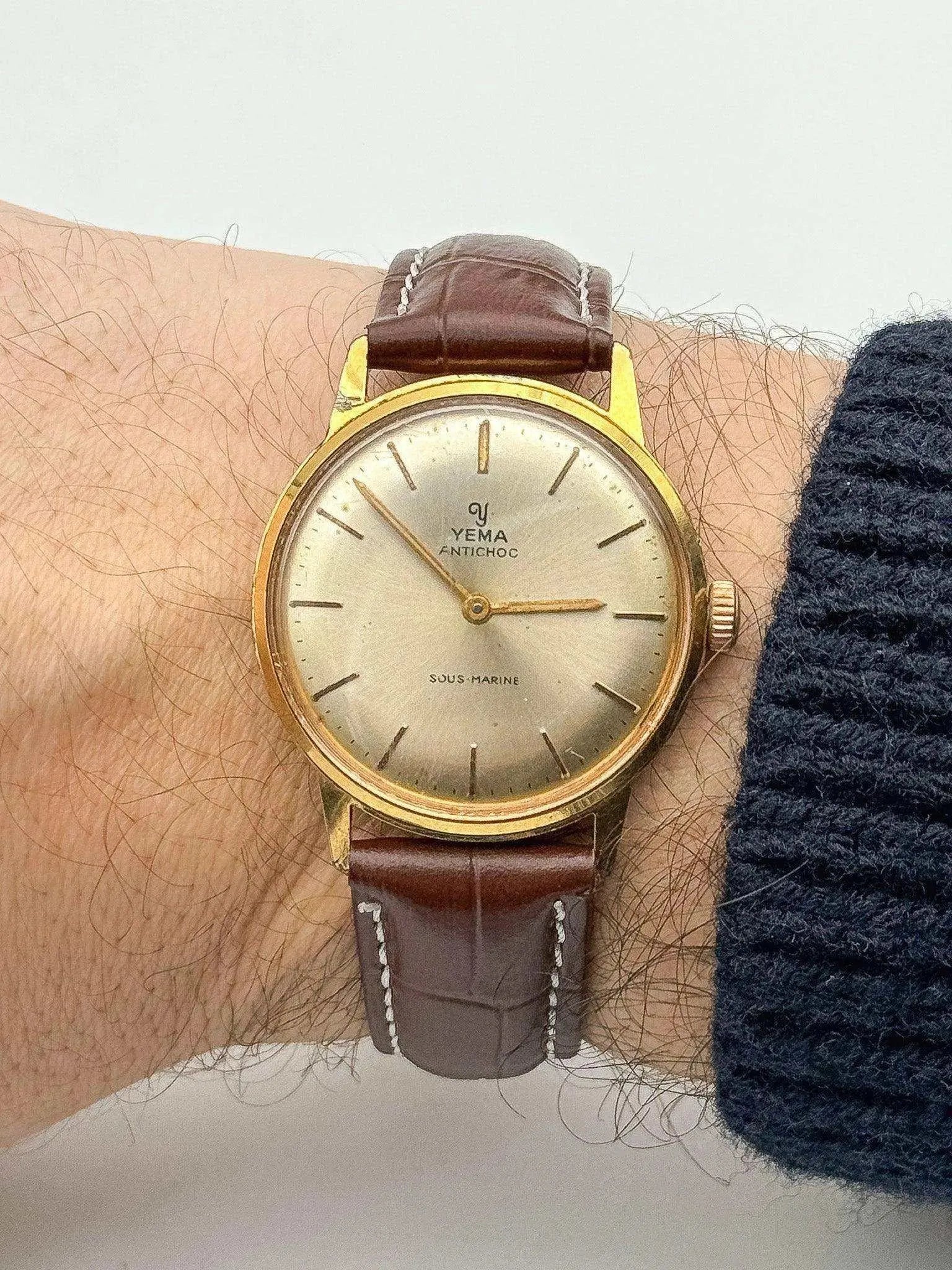 Yema - Sous-Marine Dress Watch - 1960s - Atelier Victor