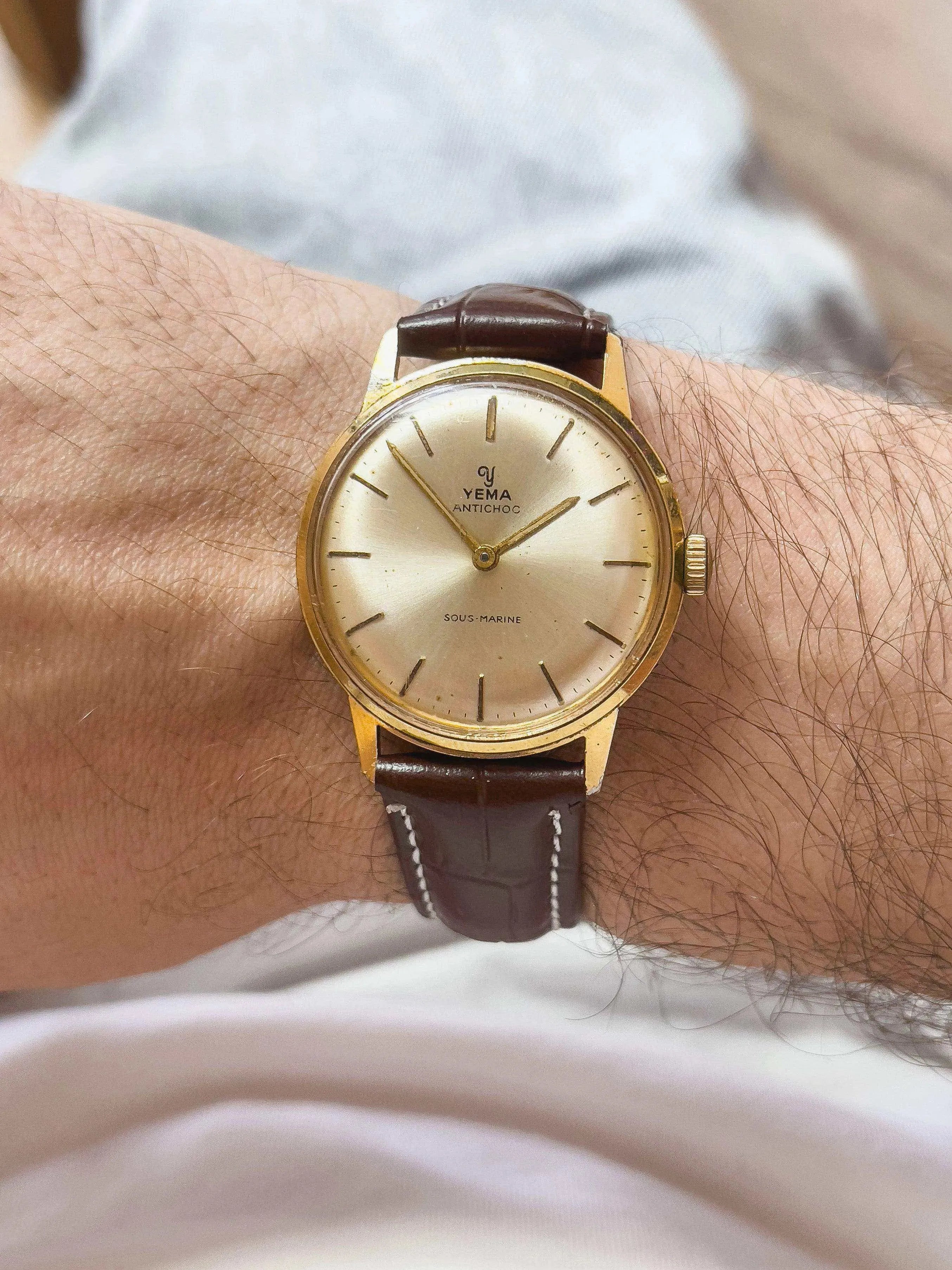 Yema - Sous-Marine Dress Watch - 1960s - Atelier Victor