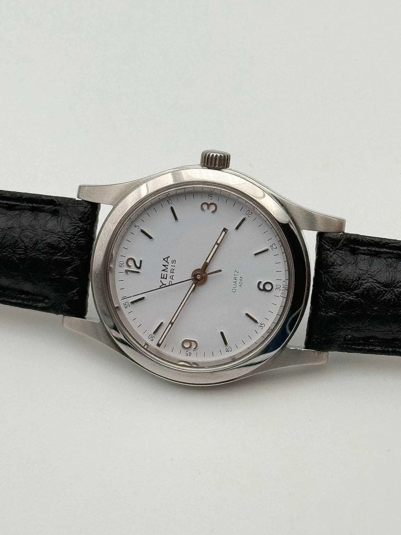 Yema - White Dress Watch - 1990s - Atelier Victor