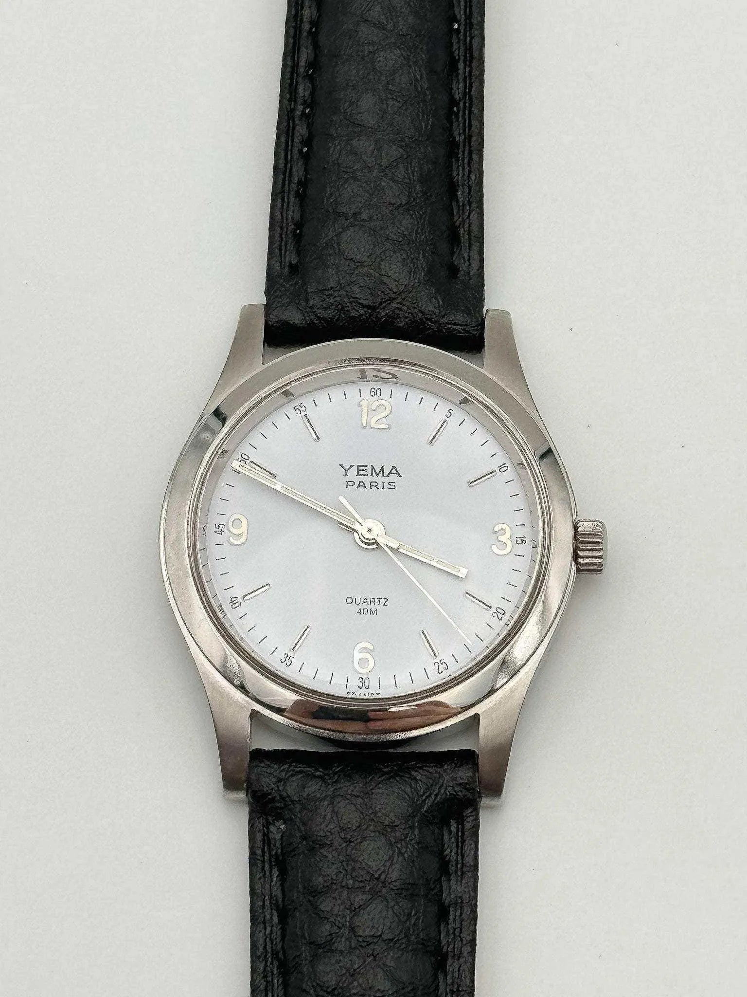 Yema - White Dress Watch - 1990s - Atelier Victor