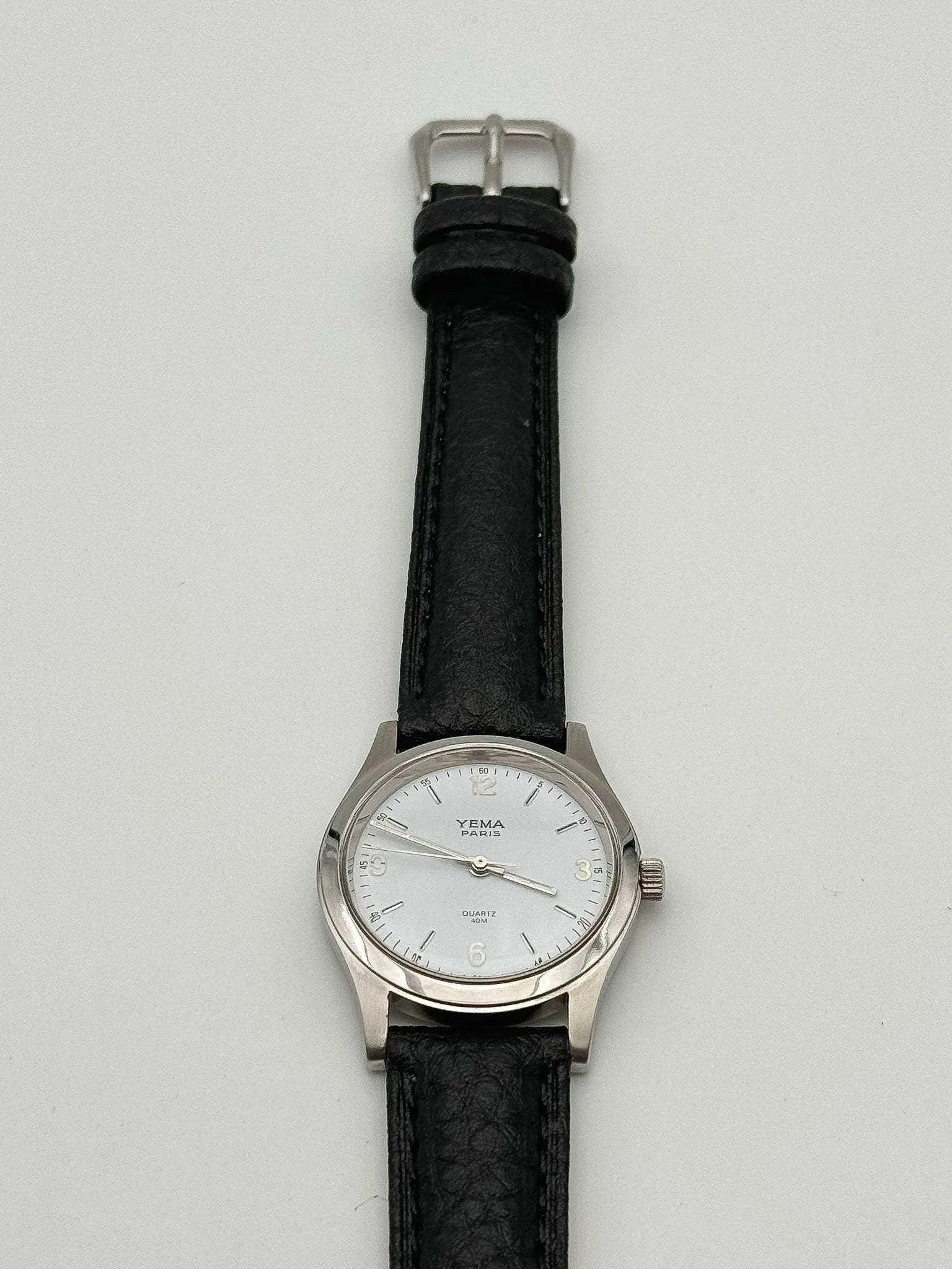 Yema - White Dress Watch - 1990s - Atelier Victor