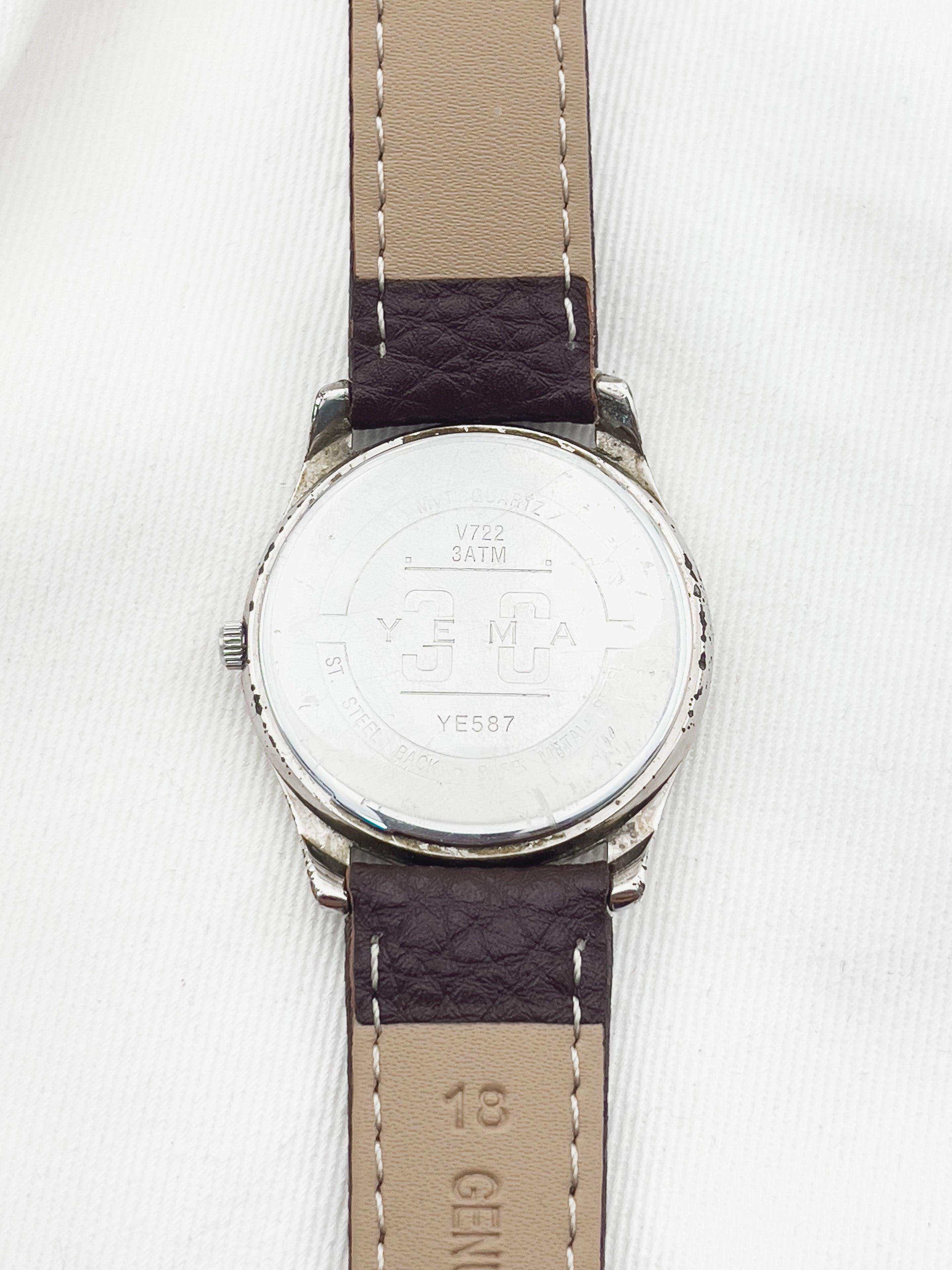 Yema - White Dial Date - 1990's - Atelier Victor